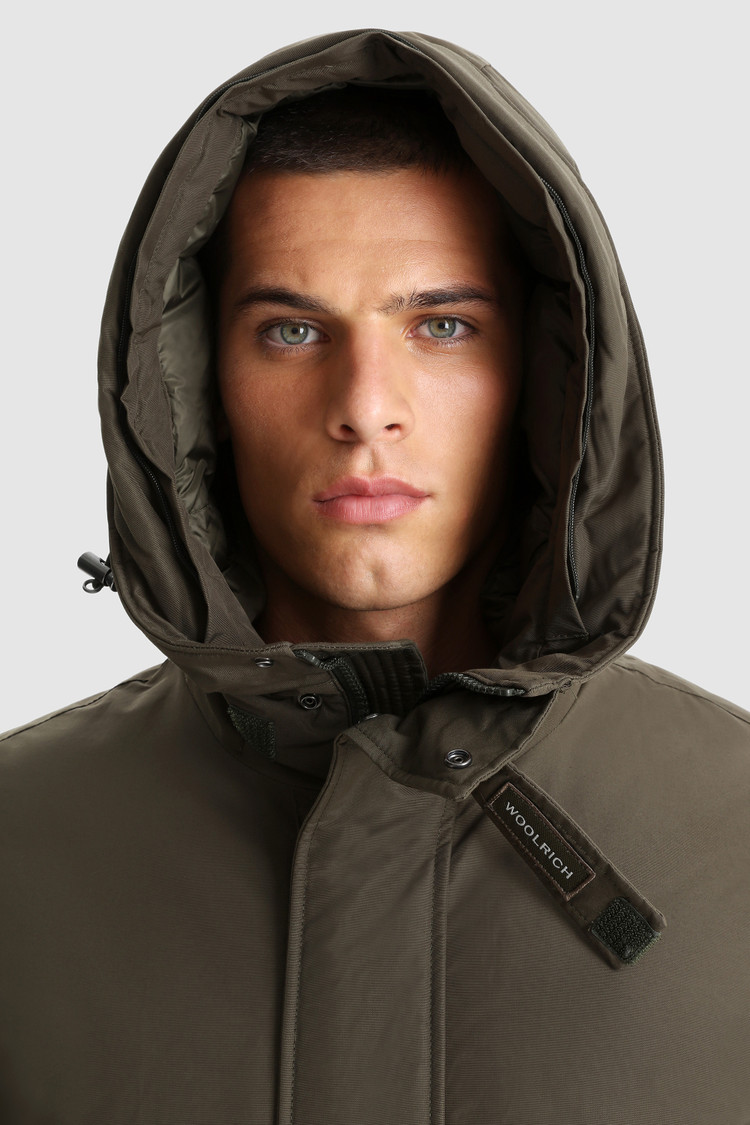 Polar Parka avec col haut et fourrure amovible