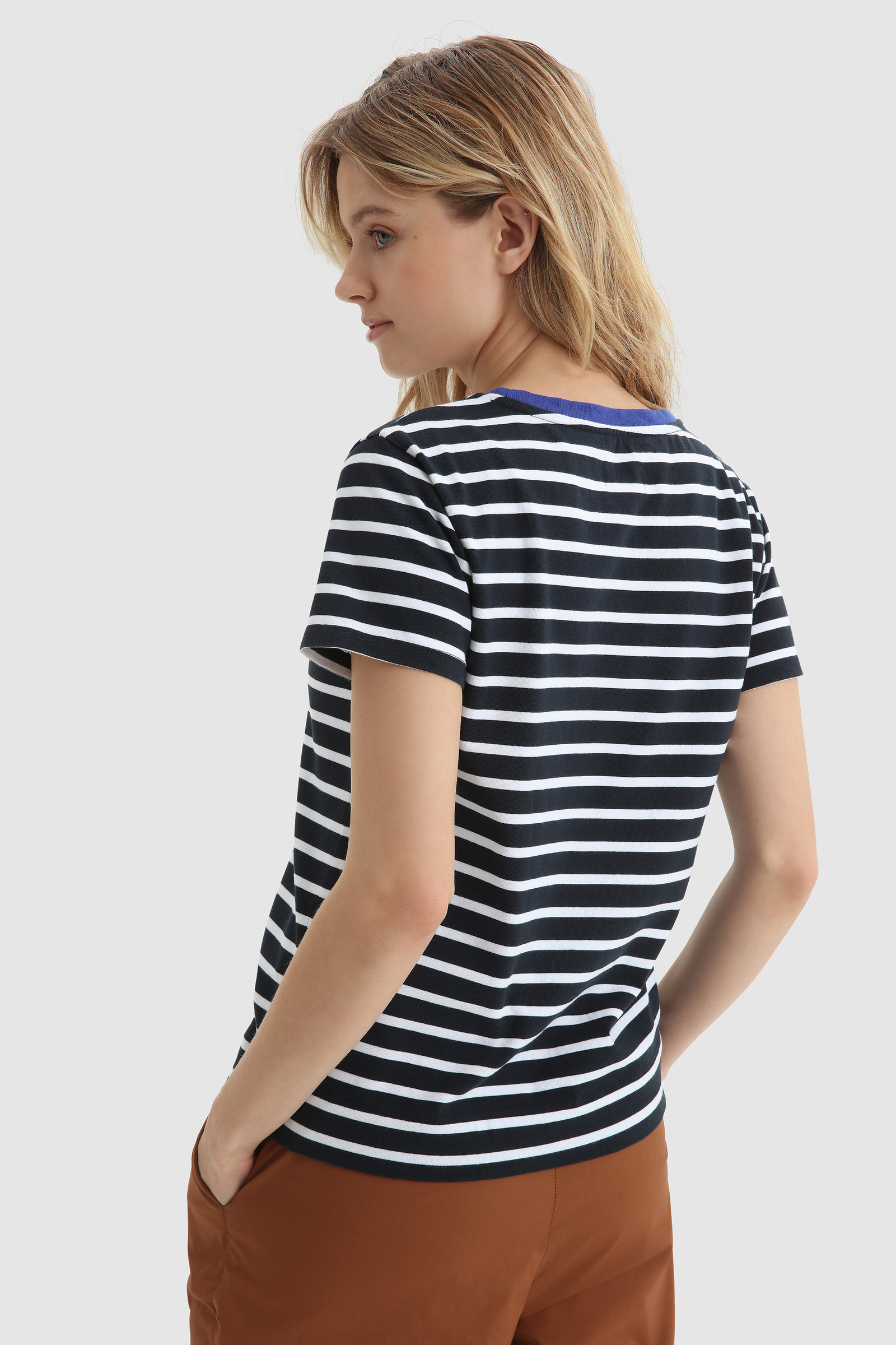 Jersey t-shirt Blue photo 3 | Woolrich
