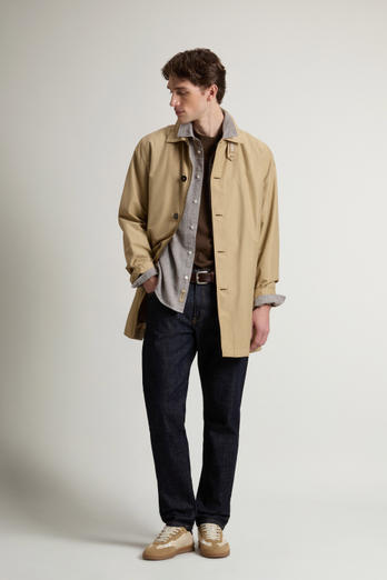 Lamar Overcoat in Light Ramar Beige photo 1 | Woolrich