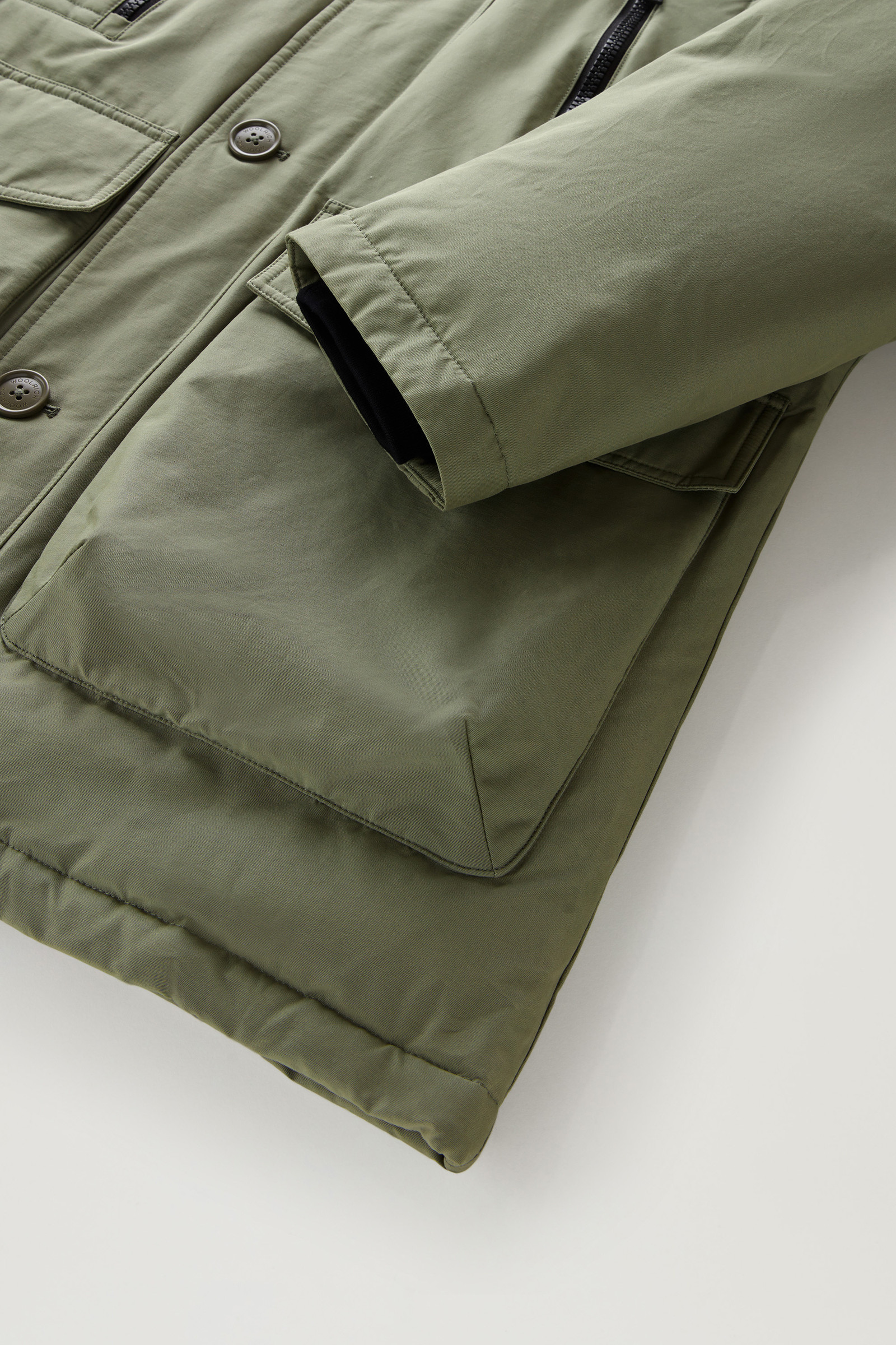 Arctic Parka Evolution in Ramar Cloth grigio photo 10 | Woolrich