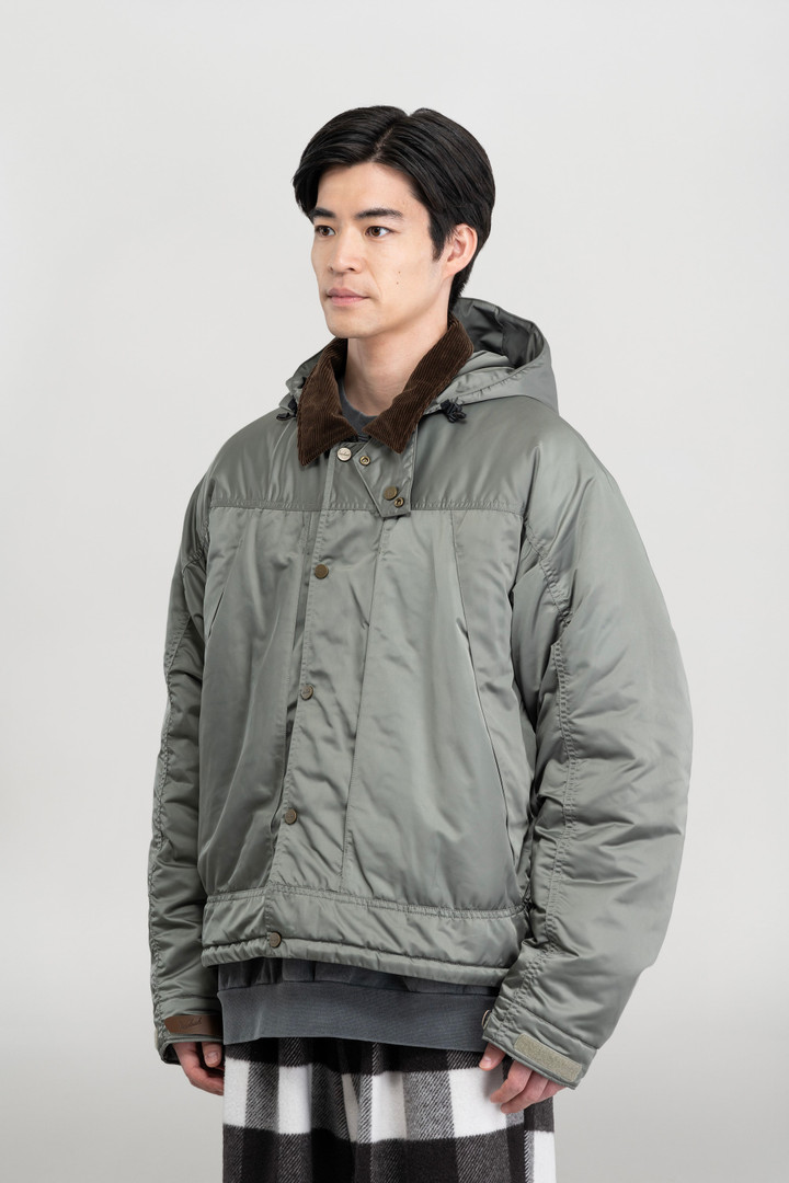 HIGH COUNT SATIN FISHING JKT T2 Green photo 3 | Woolrich