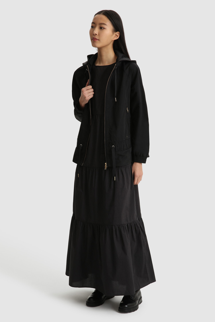 Erie Windjacke mit Kapuze