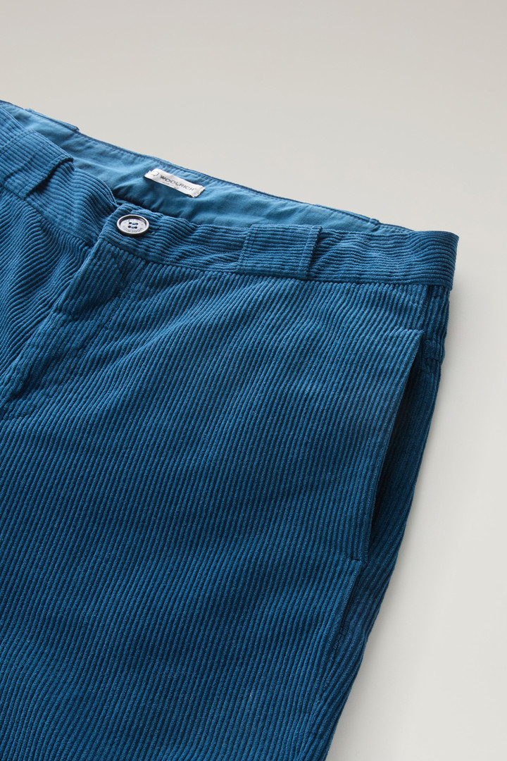 Garment-Dyed Pants in Corduroy Blue photo 3 | Woolrich