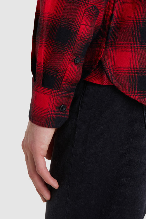 woolrich flannel lined jacket