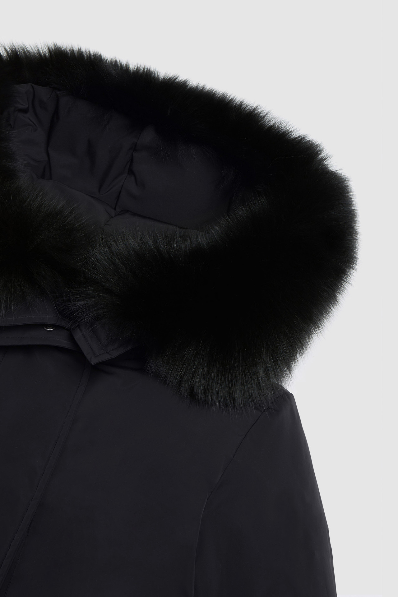 Military Parka Pelliccia Volpe