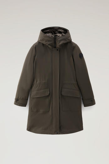 Long Military 3-in-1 Parka Green | Woolrich