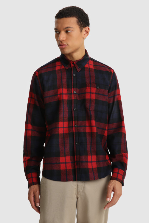 woolrich flannel lined jacket