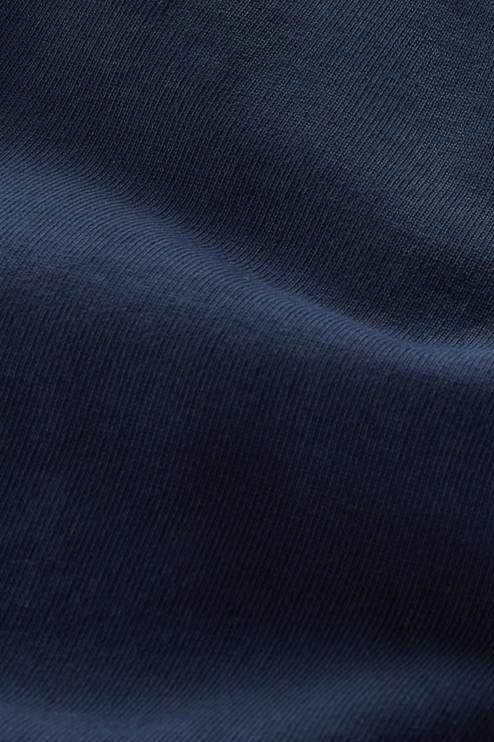Felpa da bambino in puro cotone con cappuccio Blu photo 6 | Woolrich