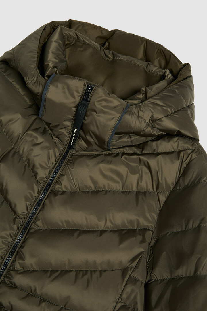 Hooded tech jacket