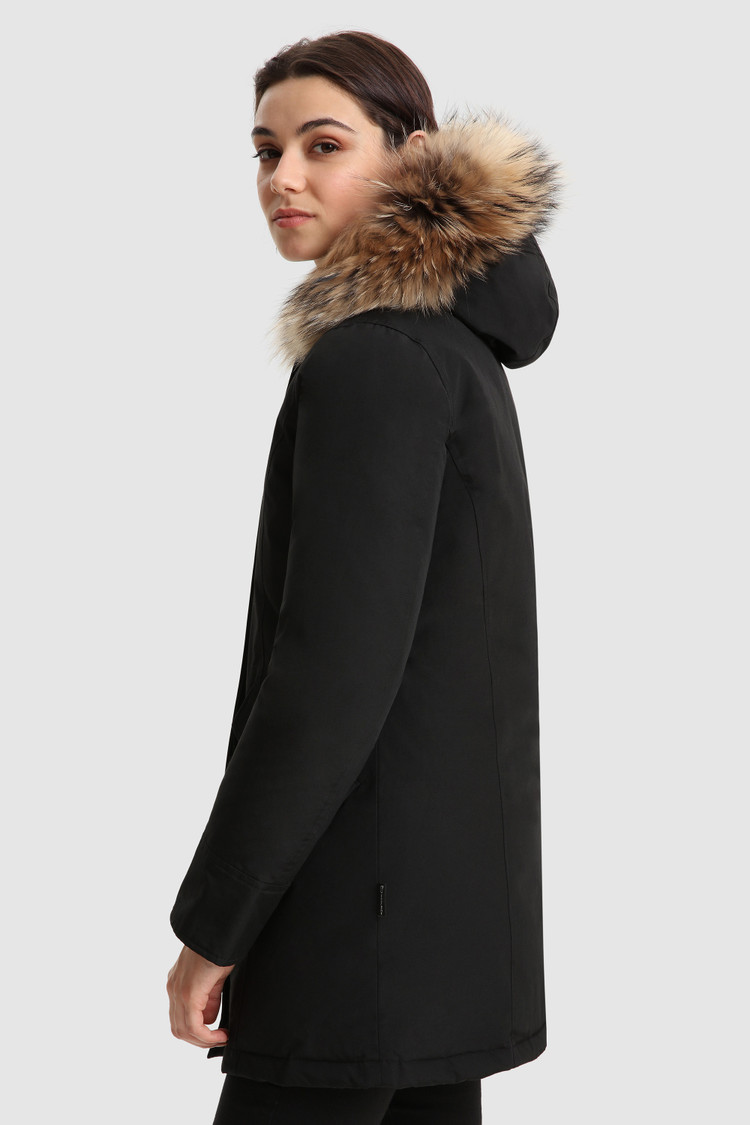 Parka Arctic mit abnehmbarem Waschbärfell
