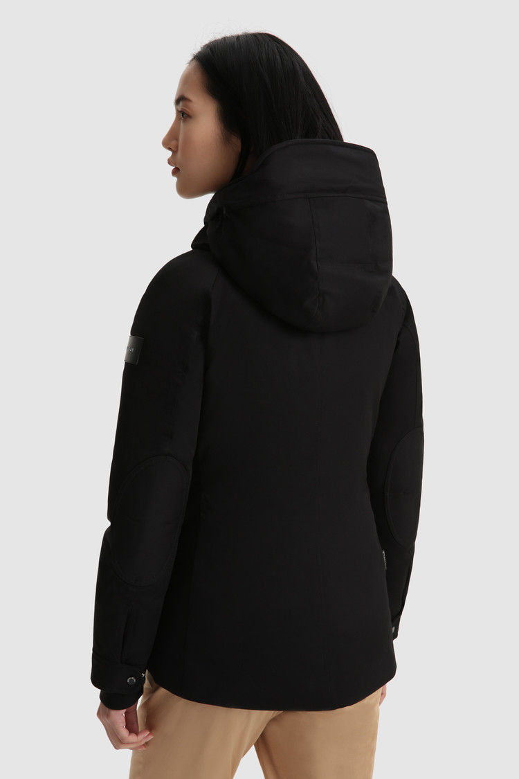 Yetna Parka con coulisse e cappuccio removibile