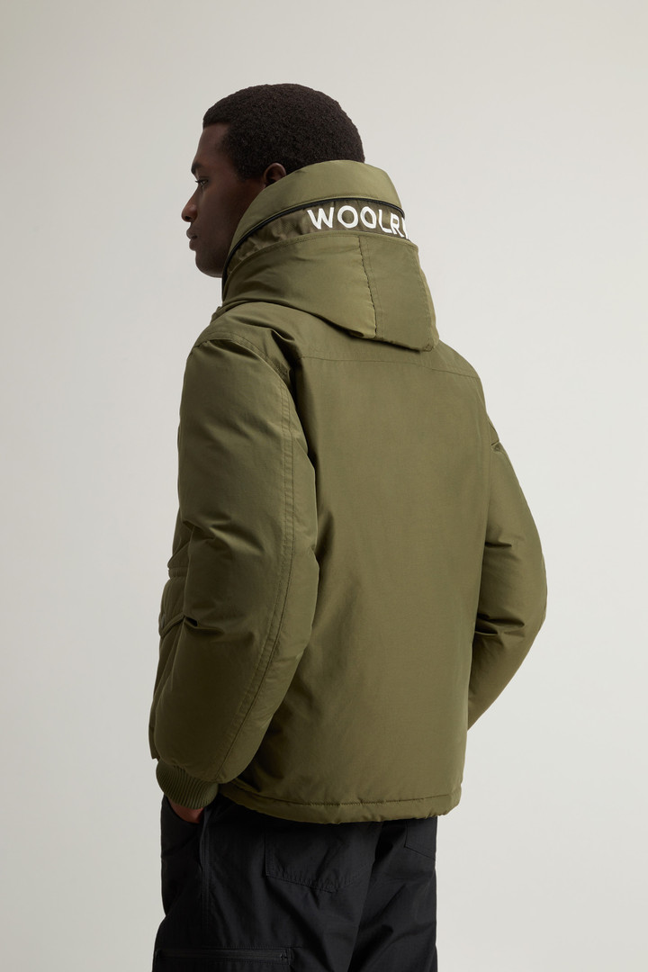 Ramar Cloth Bomber Jacket with Hood Green photo 4 | Woolrich