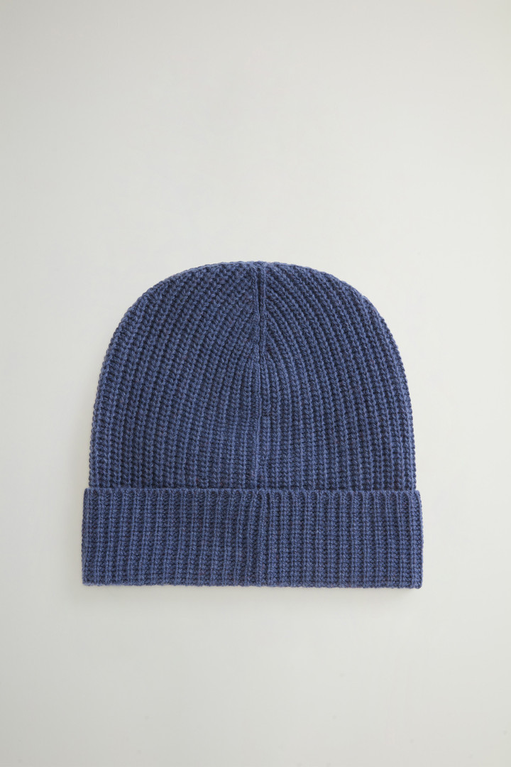 Beanie aus Merino-Schurwollmischung Blau photo 2 | Woolrich