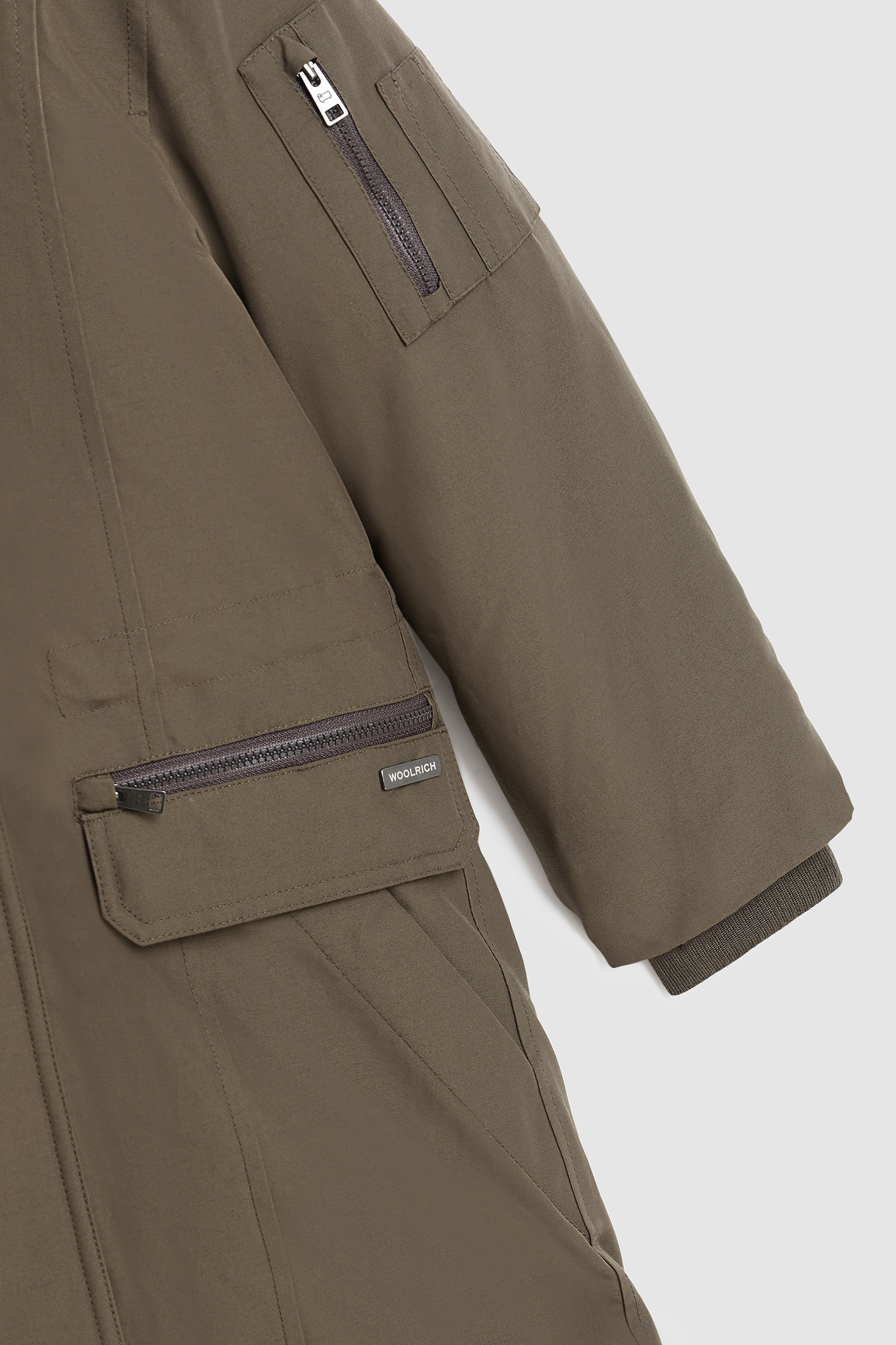 Mahan Parka lungo da bambina con pelliccia ecologica