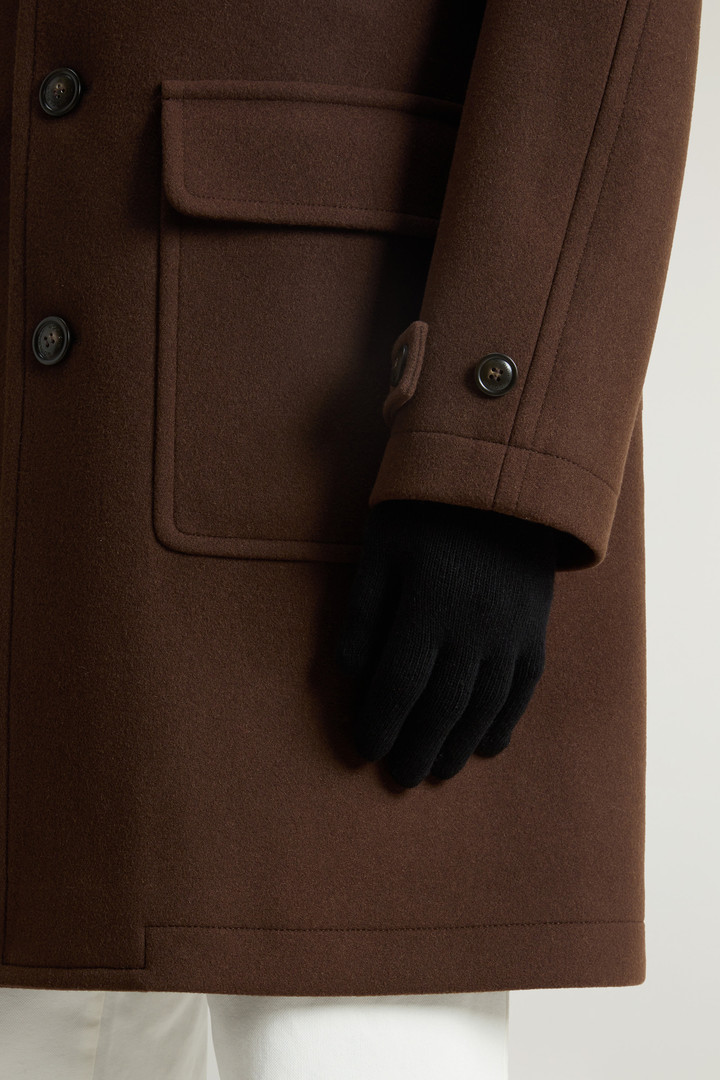 Gloves in Wool Blend Black photo 4 | Woolrich