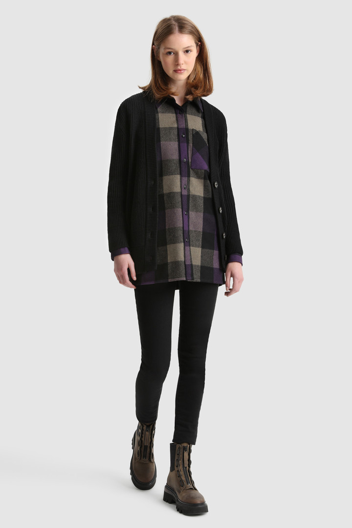 Boyfriend Overshirt - Made in Usa Violet photo 2 | Woolrich