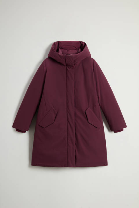 Cocoon Parka aus Urban Touch Violett photo 2 | Woolrich