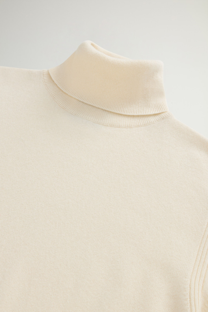 Pure Cashmere Sweater with High Neck White photo 6 | Woolrich