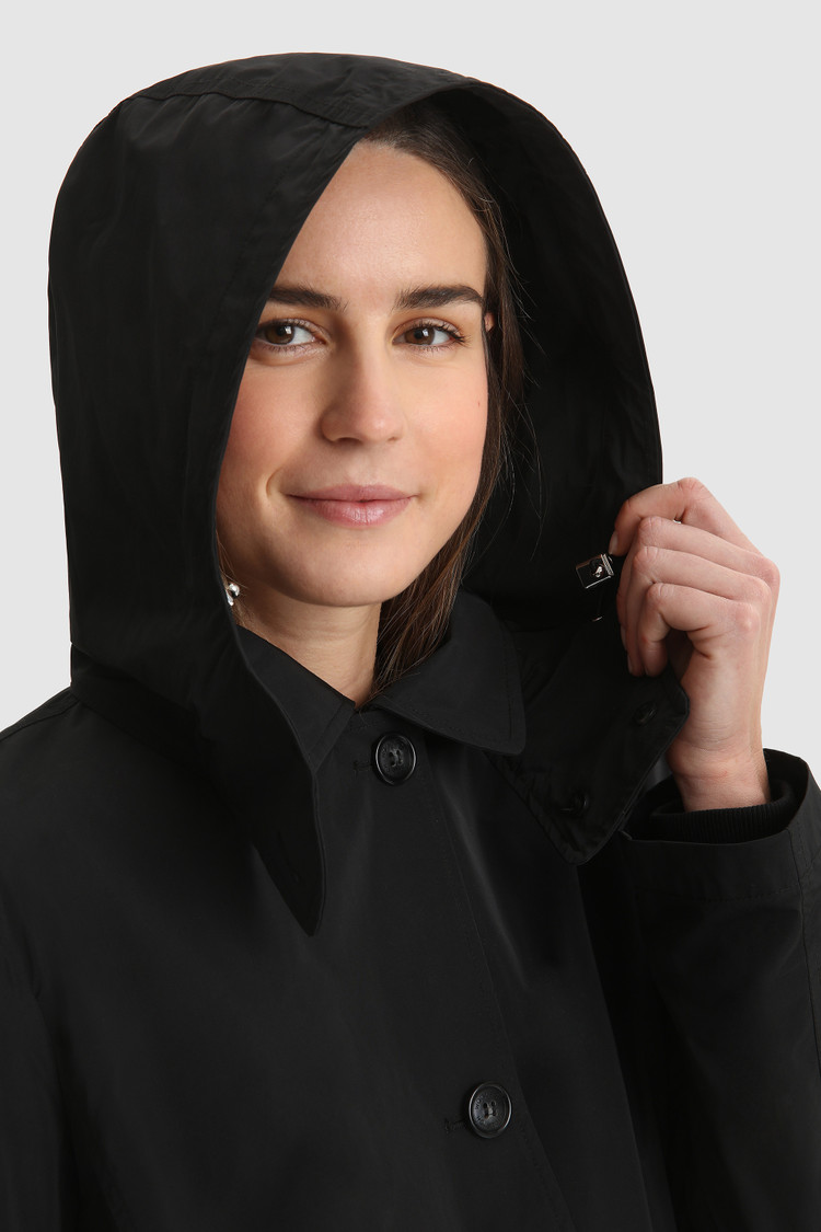 Charlotte Mantel mit abnehmbarer Kapuze