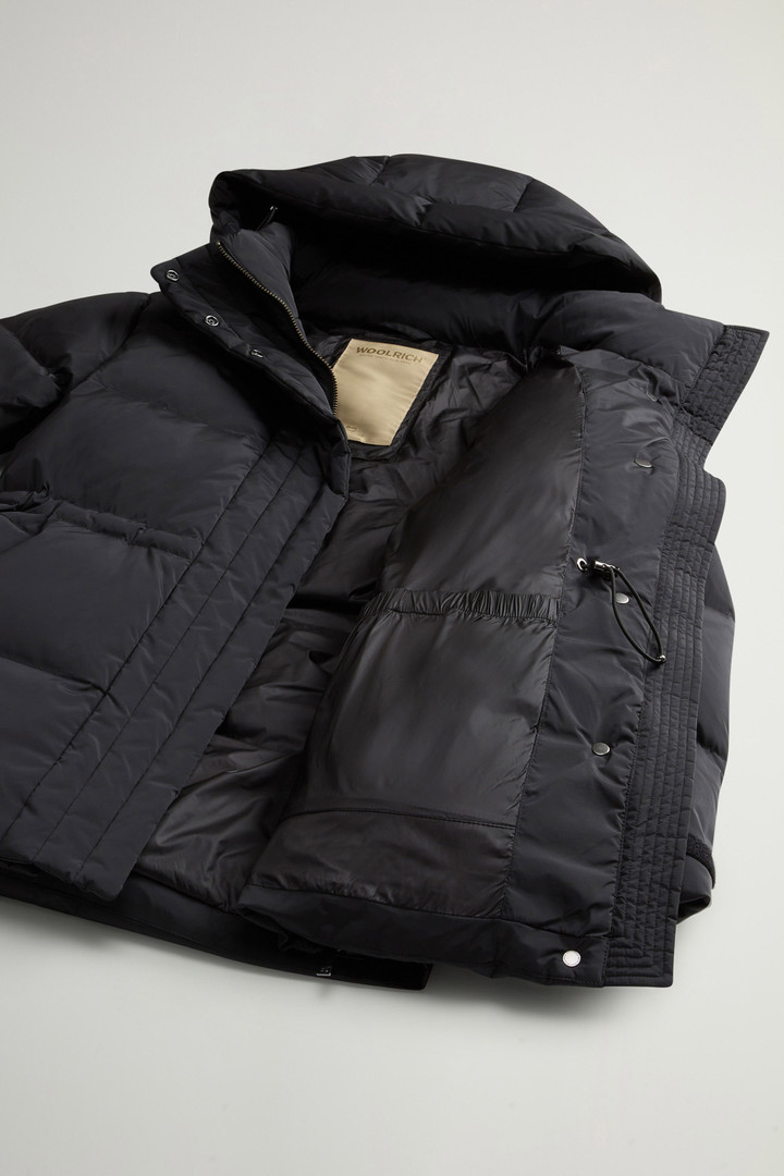 Alsea Stretch Nylon Down Jacket with Removable Hood Black photo 11 | Woolrich