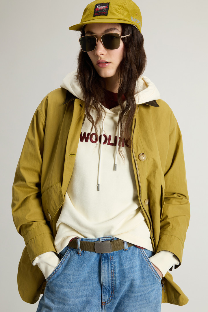 Jacket in Limonta Cotton Blend Green photo 4 | Woolrich