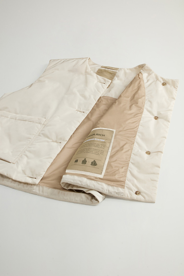 Crewneck Nylon Vest White photo 9 | Woolrich
