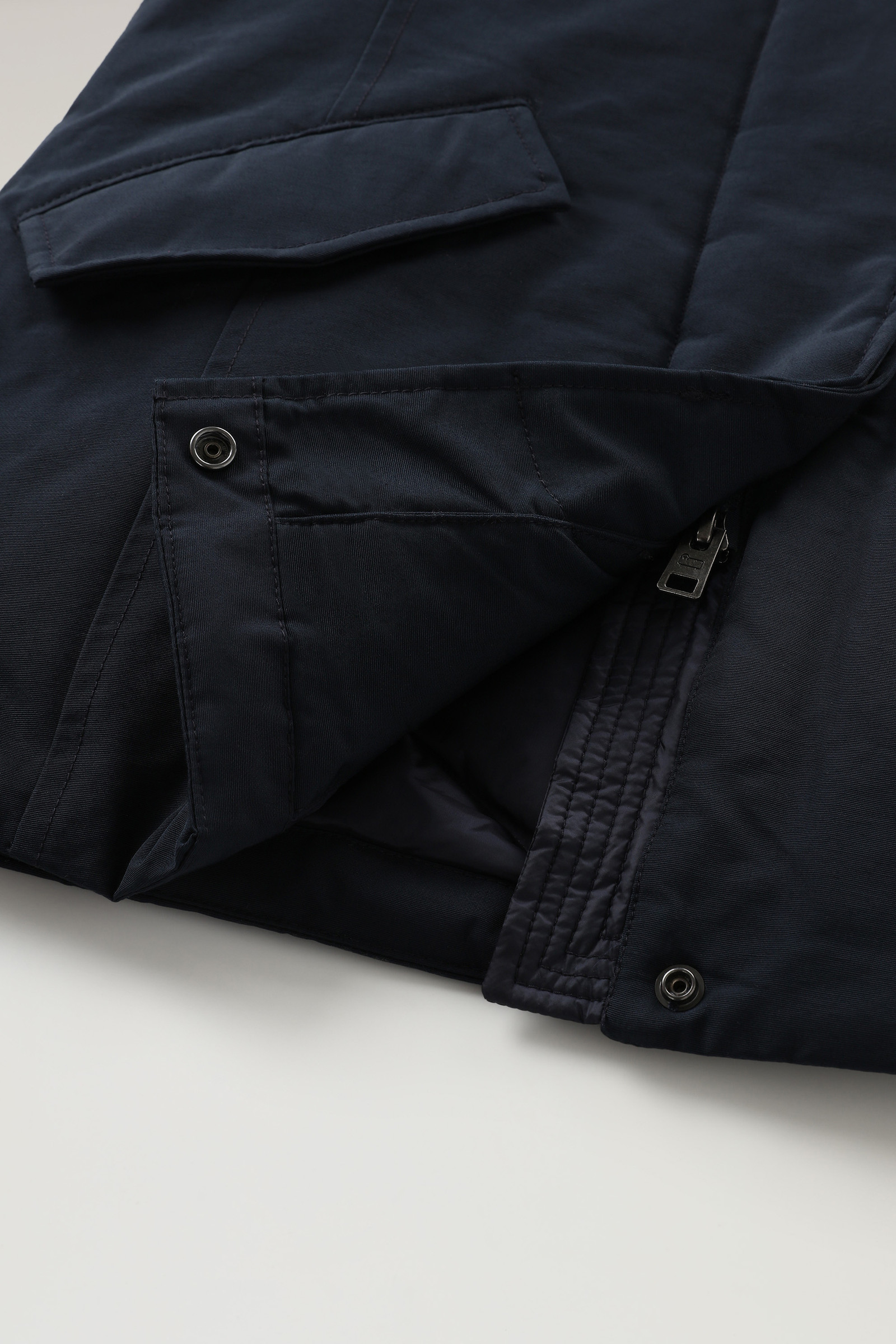 Girls' Arctic Parka Cloth in Ramar Blue photo 5 | Woolrich