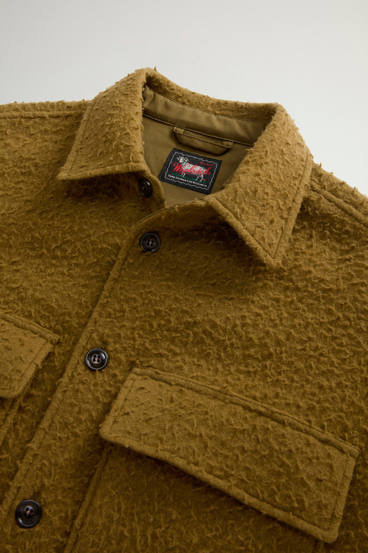 Overshirt aus italienischer Schurwollmischung aus dem Casentino by Todd Snyder Grün photo 6 | Woolrich
