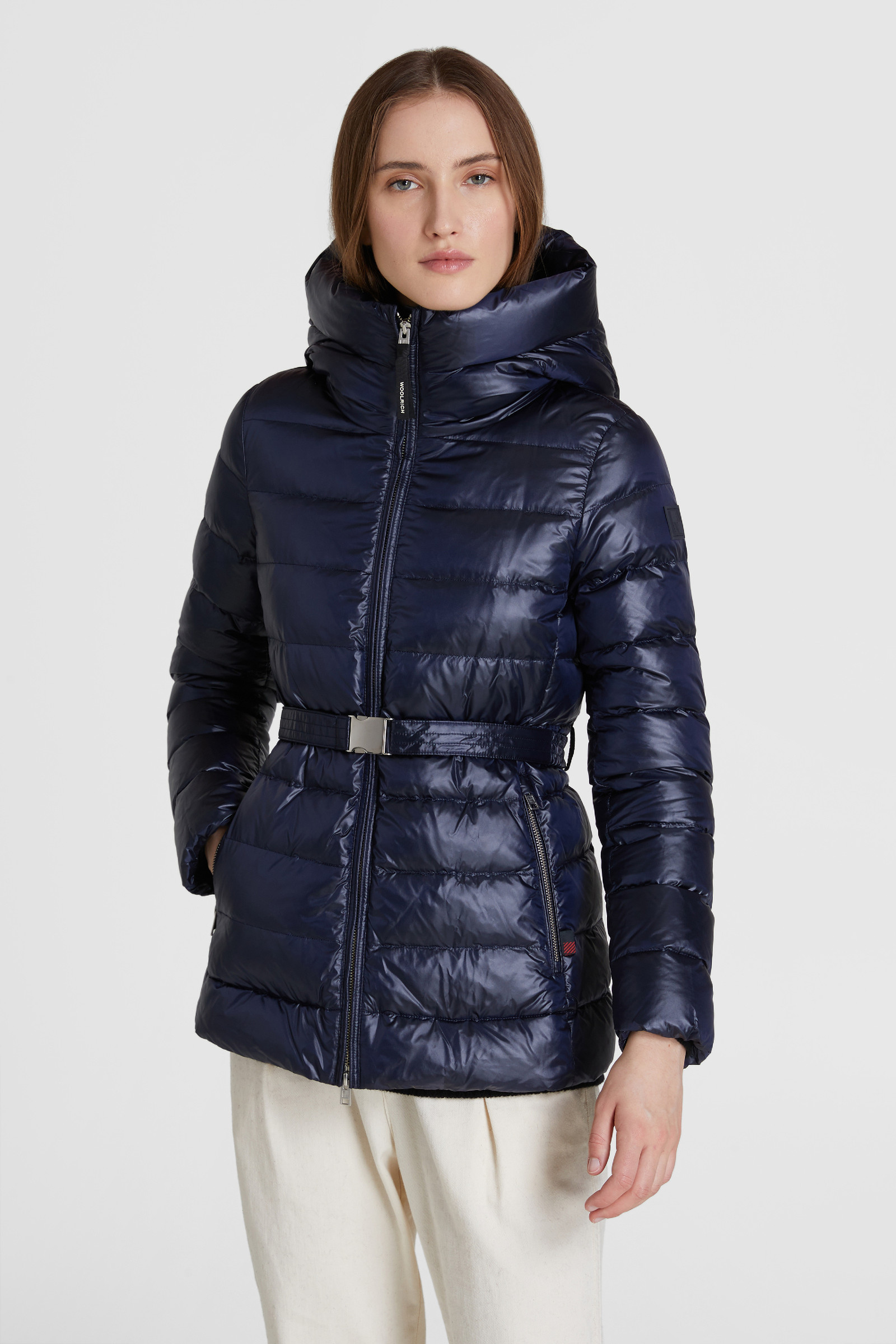 Piumino Clover con cintura