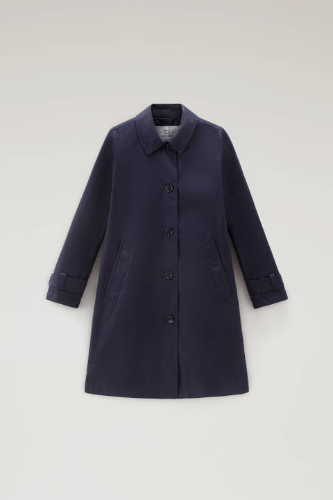 Trench Havice en Best Cotton Bleu photo 2 | Woolrich