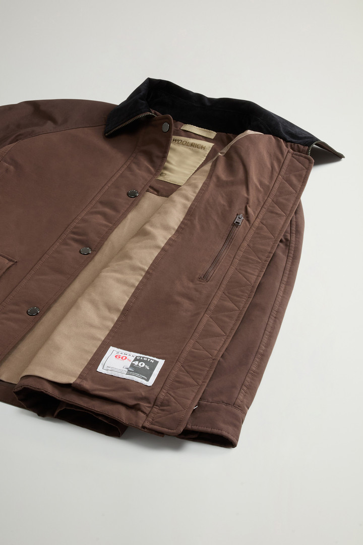 Ramar Cloth Jacket with Corduroy Collar Brown photo 8 | Woolrich