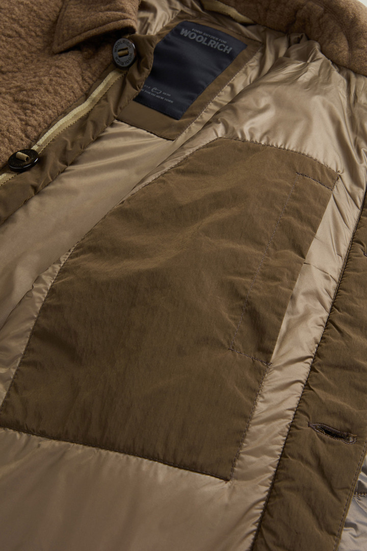 Giacca Military ibrida in misto lana italiana e cotone by Todd Snyder Marrone photo 9 | Woolrich