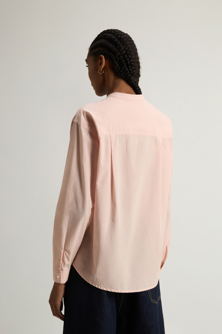 RELAXED HENLEY SHIRT Rosa photo 3 | Woolrich