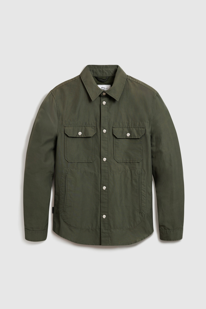 Overshirt Cruiser aus Bio-Ramar Grün photo 4 | Woolrich