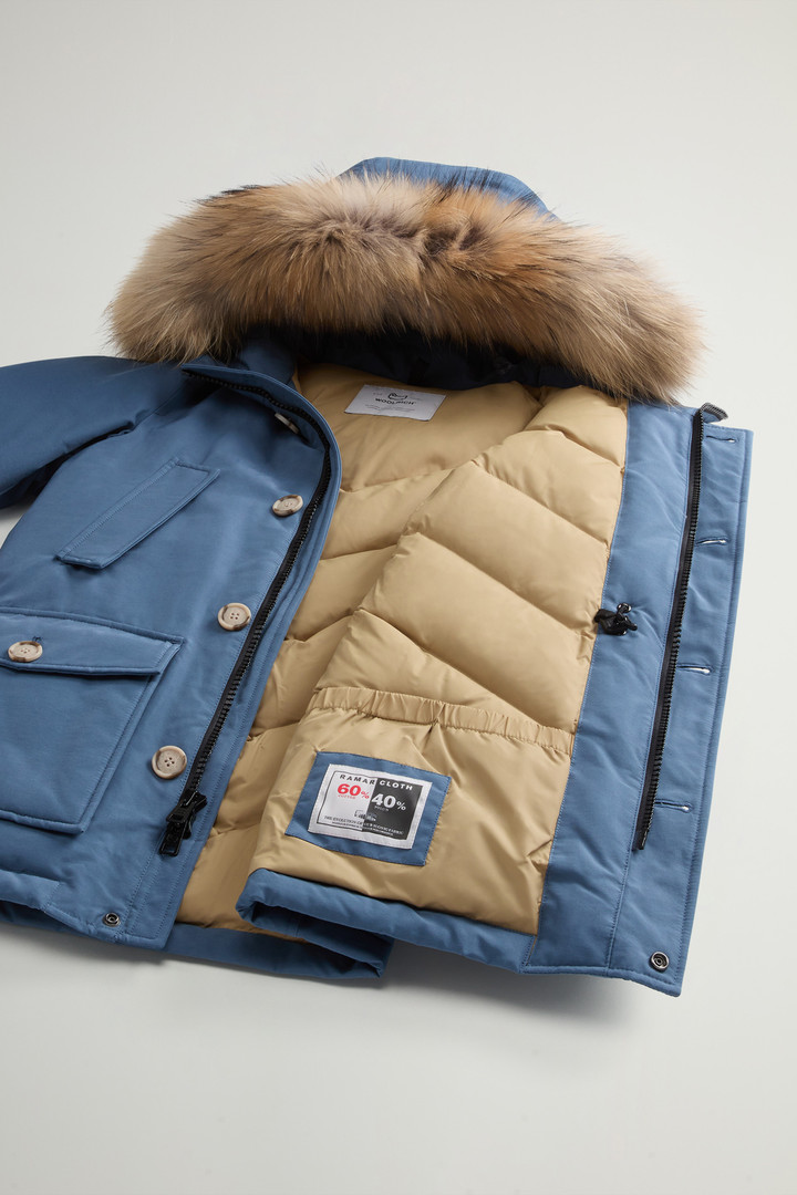 Arctic Parka en Ramar Cloth pour garçon avec fourrure amovible Bleu photo 7 | Woolrich