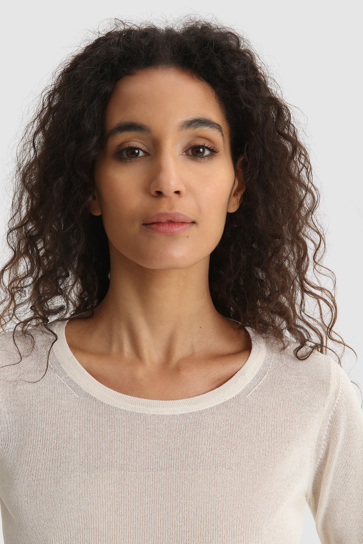Long-sleeve crew neck