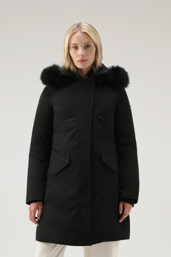 Women's Modern Vail Parka in Urban Touch with Detachable Cashmere Fur ...