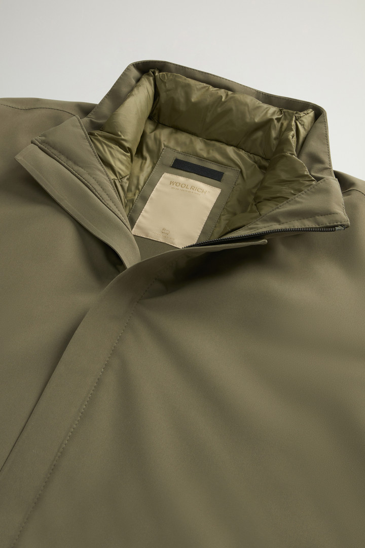 2-In-1 Jacket in Two-Layered Fabric Green photo 6 | Woolrich