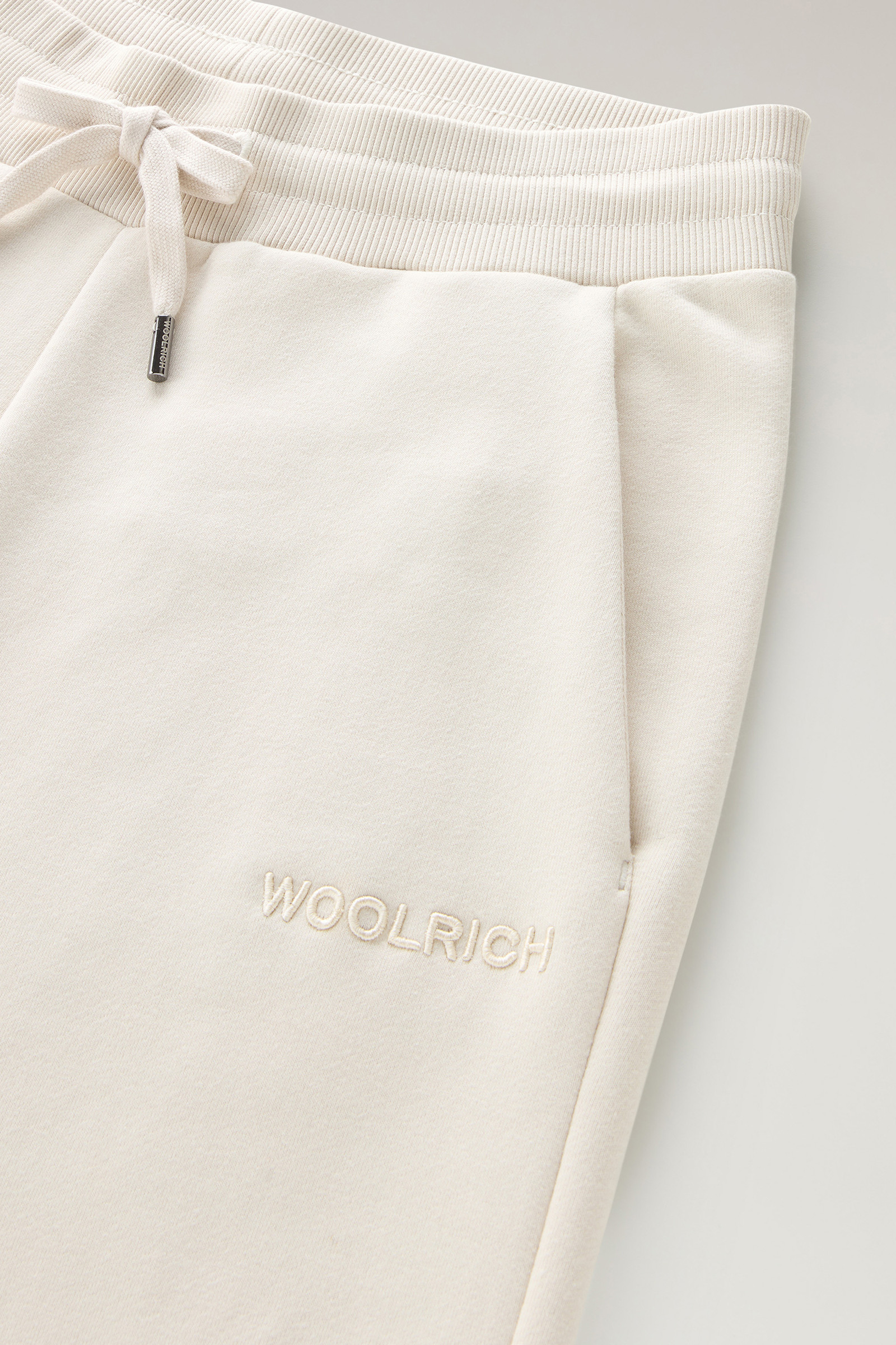 Sporty Pants in Cotton Blend White photo 6 | Woolrich