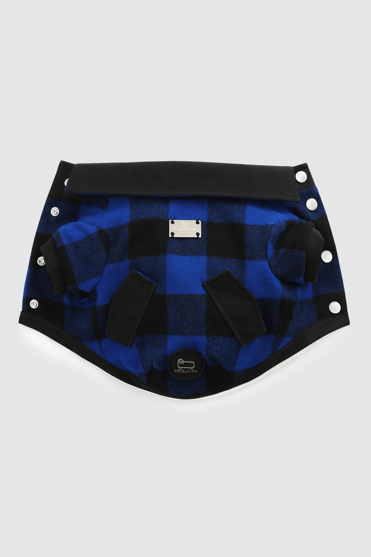 Sobrecamisa Buffalo Check para perro pequeño Temellini / Woolrich