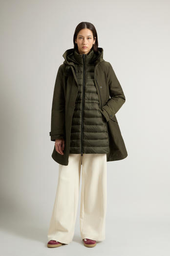 Ramar Cloth 3-in-1 Parka Green | Woolrich