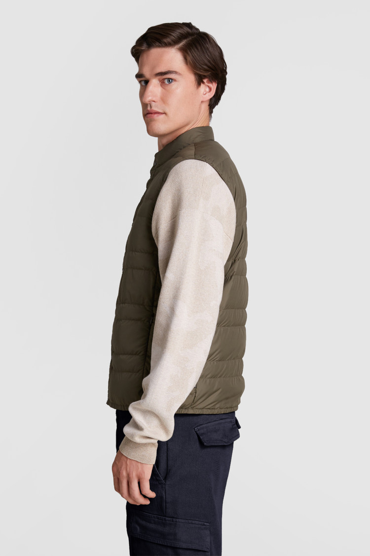 Light quilted vest