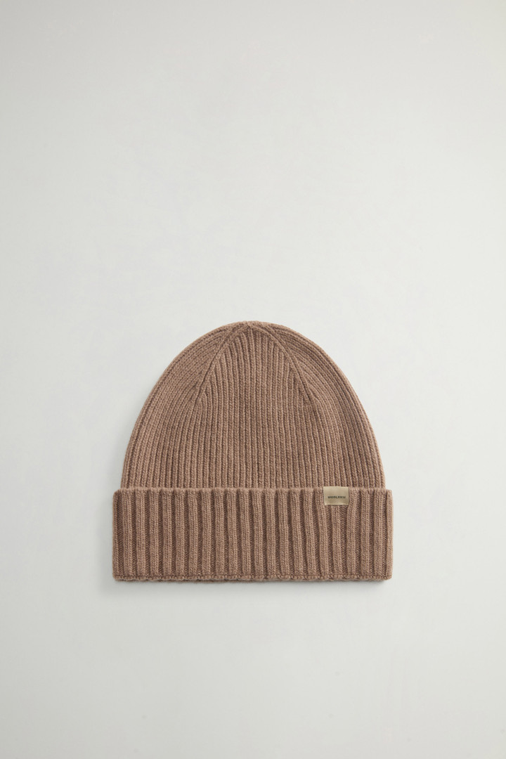 Cadeauset met muts en sjaal van wolmix Bruin photo 2 | Woolrich