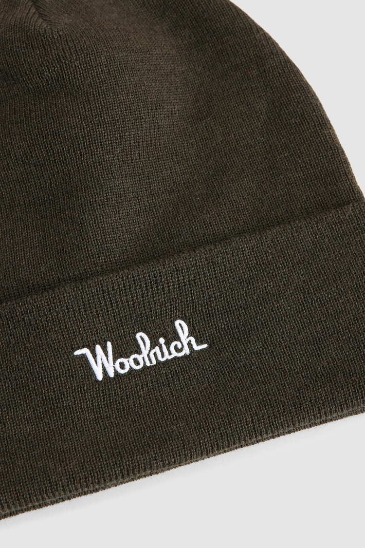 Virgin wool Beanie with logo