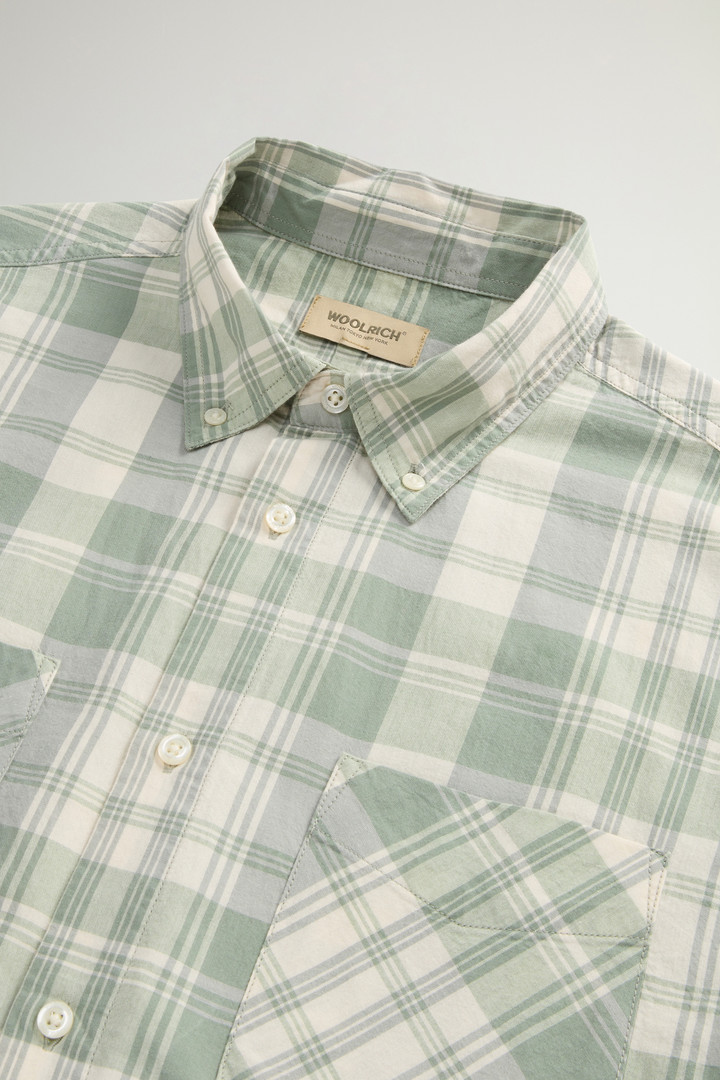 MADRAS SHIRT Green photo 6 | Woolrich