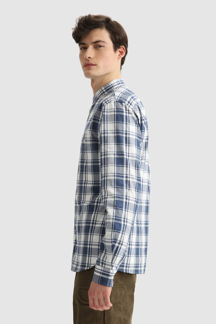 Camisa Oxford de puro algodón