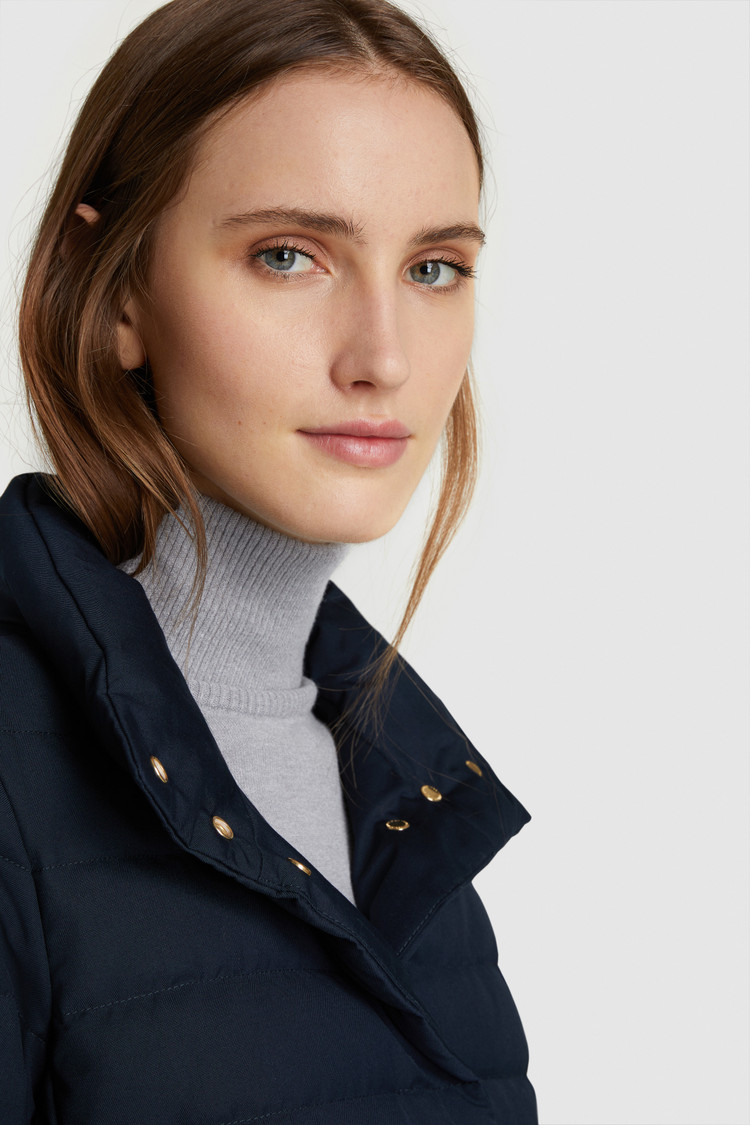 Luxe mid-length jacket