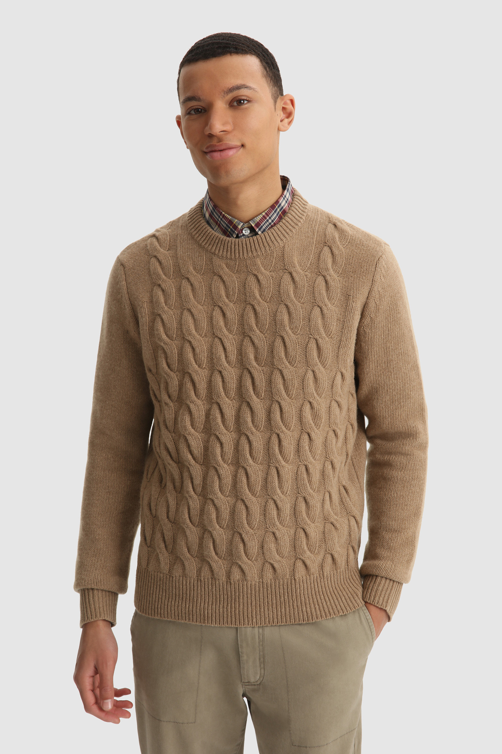 cable sweater mens