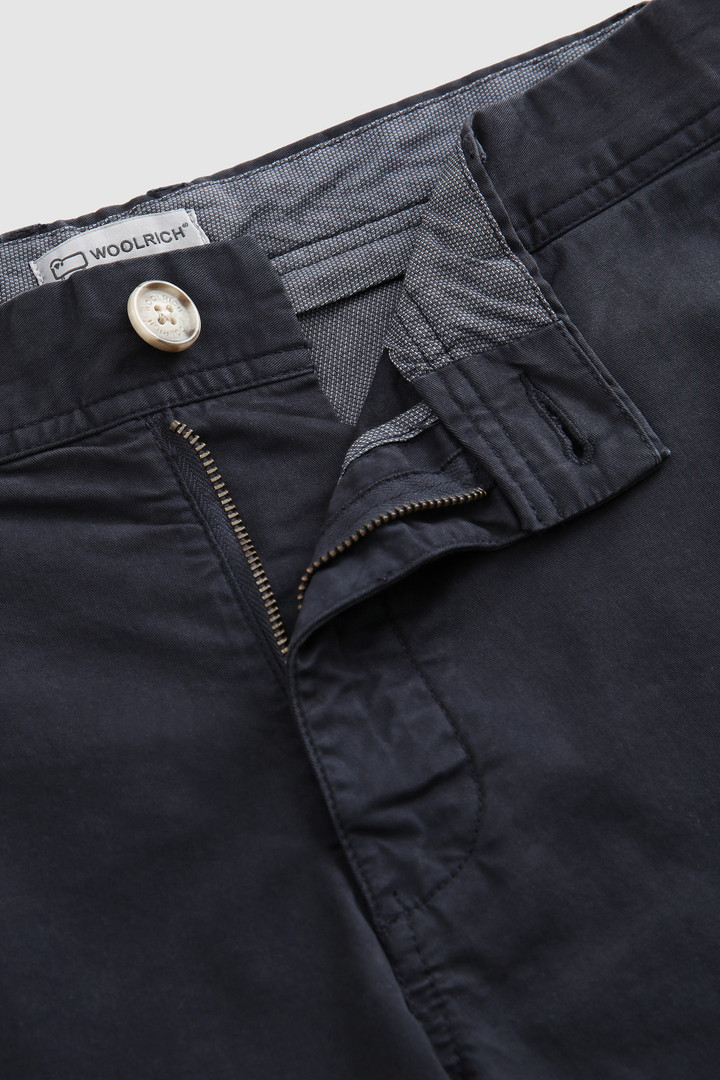 Garment-dyed Chino pant Blue photo 5 | Woolrich