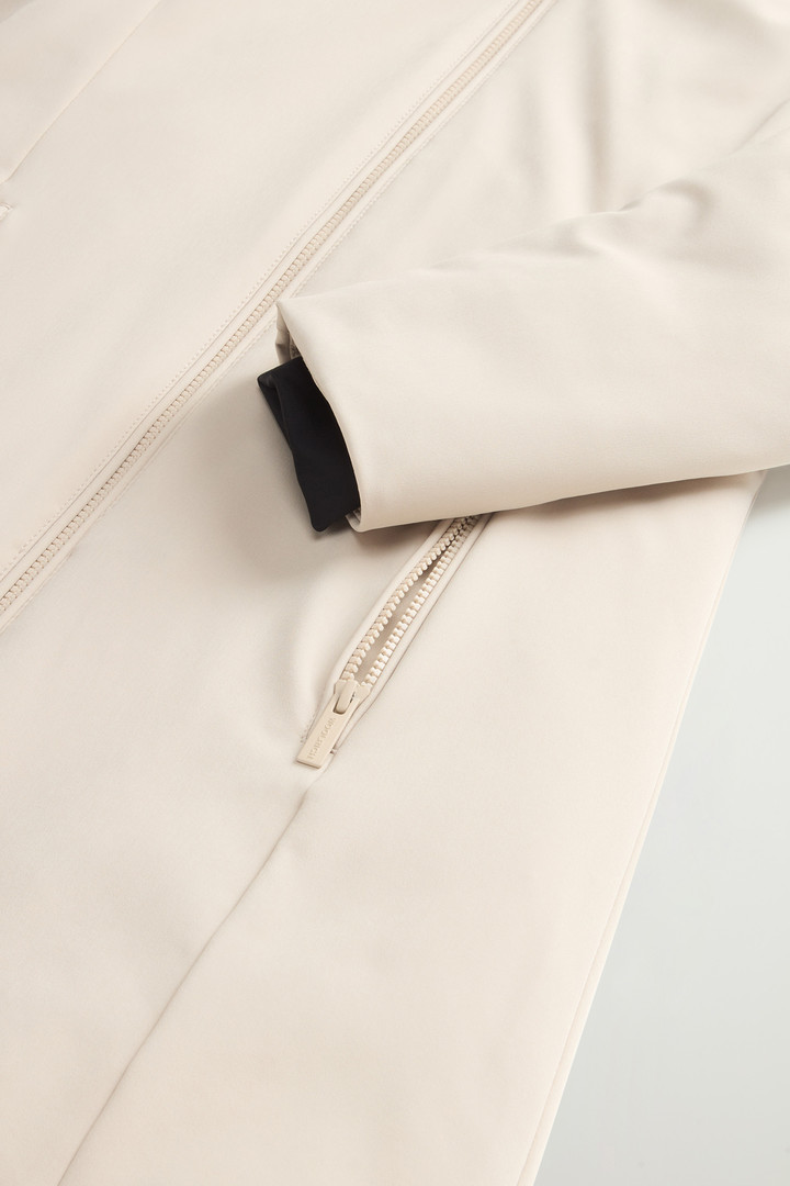 Firth Parka aus Tech Softshell Beige photo 8 | Woolrich